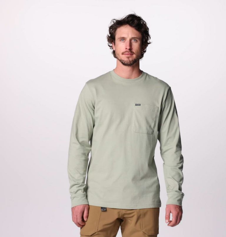 Men's Landroamer Long Sleeve T-Shirt, Color: Safari