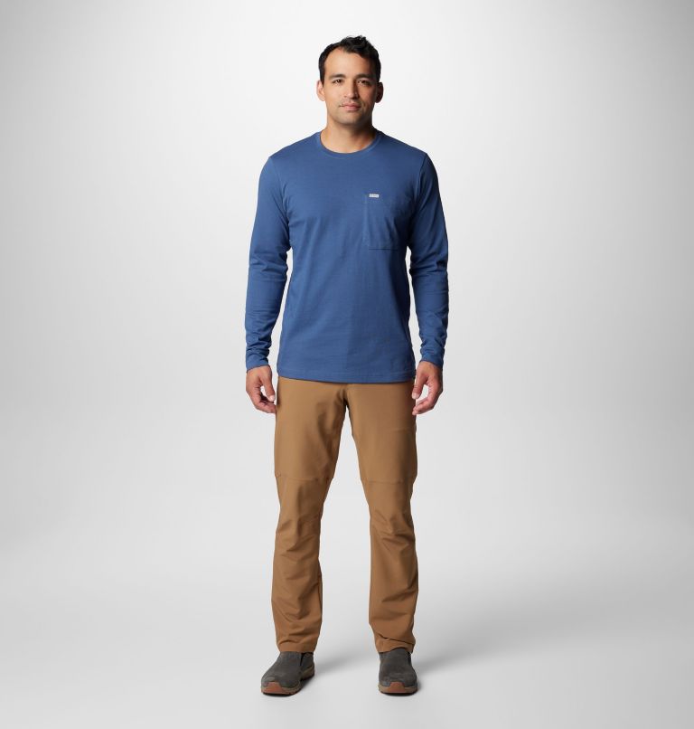 T-shirt à manches longues Landroamer pour hommes, Color: Dark Mountain, image 3