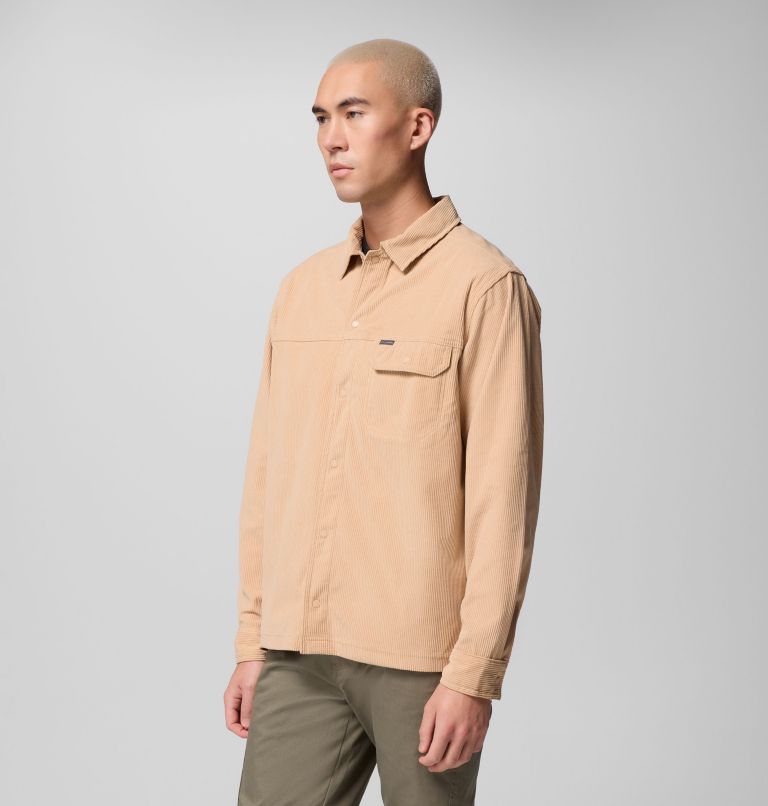 Men's Flare Gun Corduroy Shirt, Color: Canoe, image 4