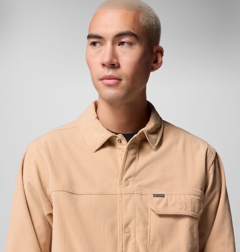 Men's Flare Gun Corduroy Shirt, Color: Canoe, image 6