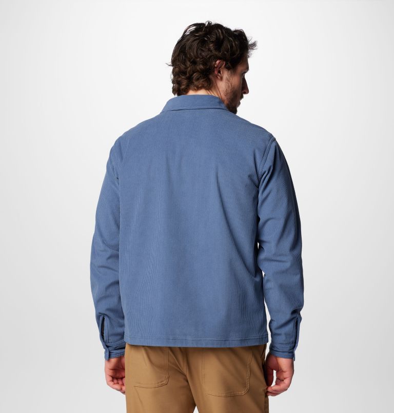 Men's Flare Gun Corduroy Shirt, Color: Dark Mountain, image 2