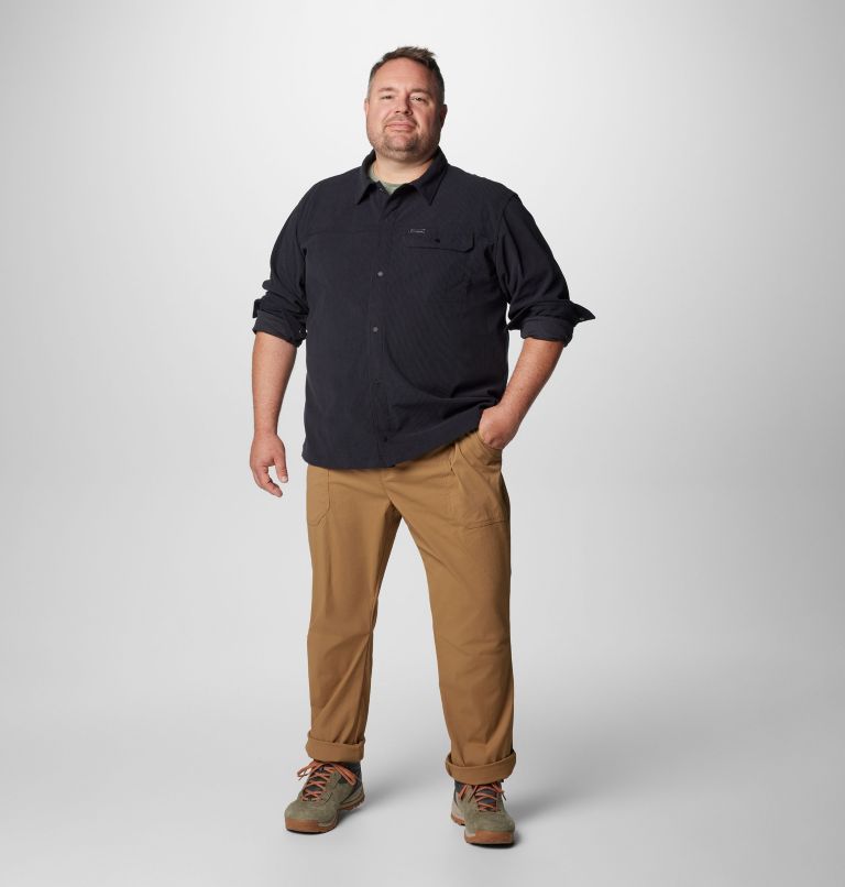 Men's Flare Gun Corduroy Shirt - Big, Color: Black, image 3