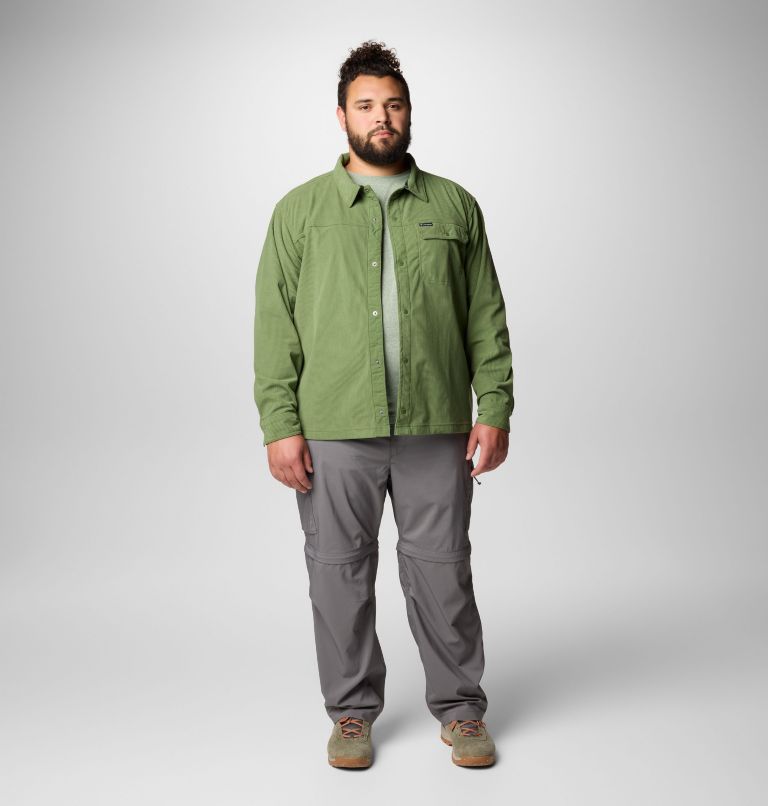 Chemise en velours côtelé Flare Gun pour hommes – Tailles fortes, Color: Canteen, image 3