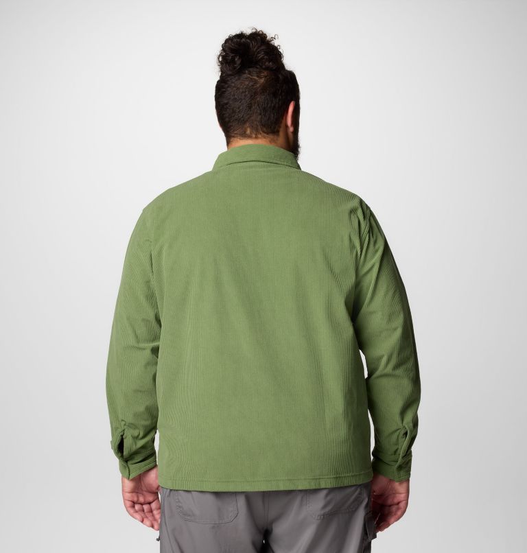 Chemise en velours côtelé Flare Gun pour hommes – Tailles fortes, Color: Canteen, image 2