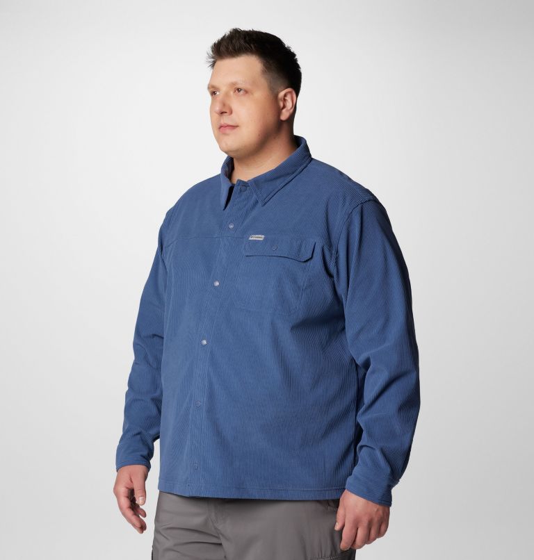 Men's Flare Gun Corduroy Shirt - Big, Color: Dark Mountain, image 4