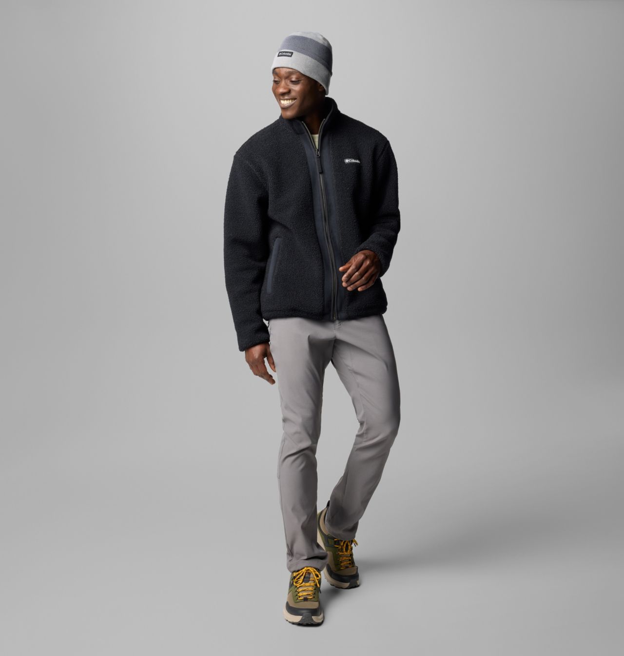 Men's Black Mesa™ Boucle Fleece Jacket 3