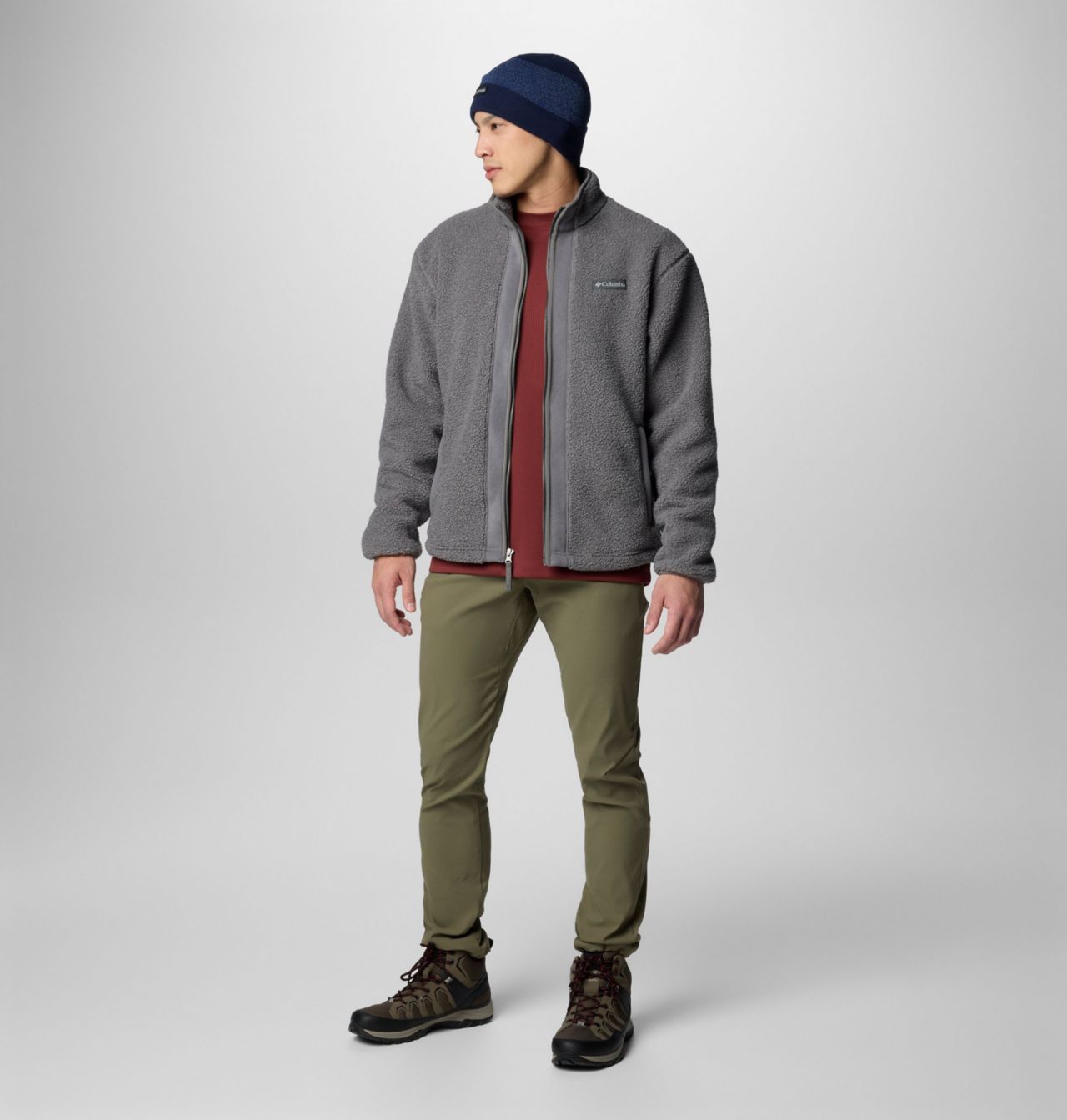 Men's Black Mesa™ Boucle Fleece Jacket 3