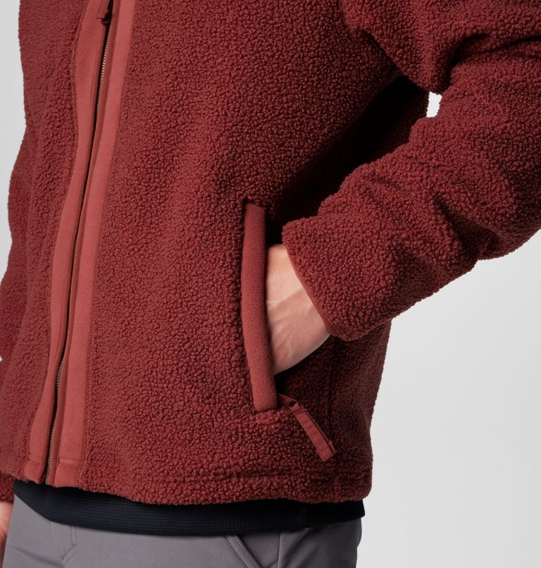 Chaqueta de forro polar de borreguito Black Mesa para hombre, Color: Spice, image 8