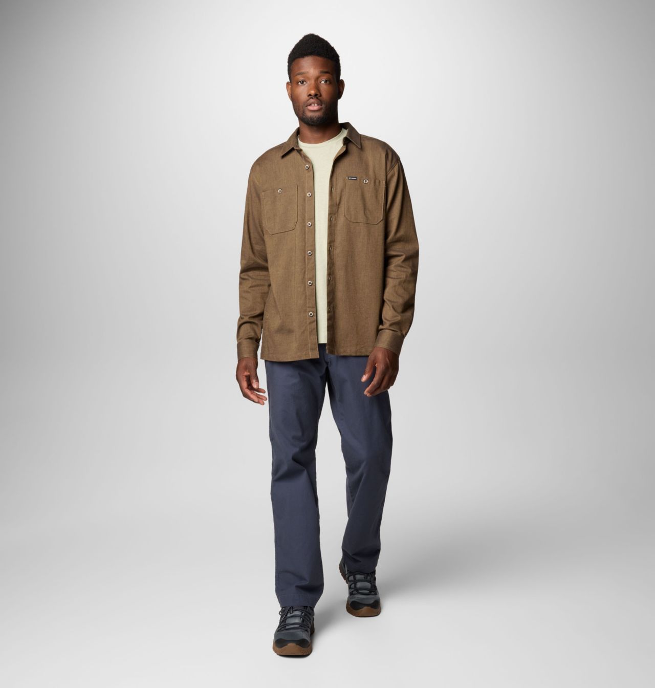 Men's Pitchstone™ Woven Long Sleeve Shirt 3