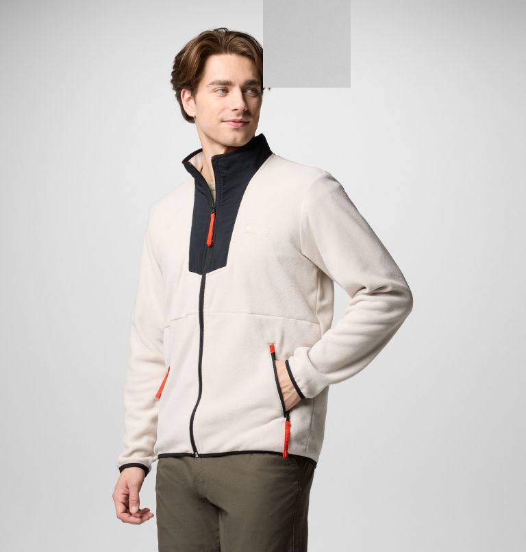 Men's Sequoia Grove Fleece Jacket, Color: Dark Stone, Black, image 4