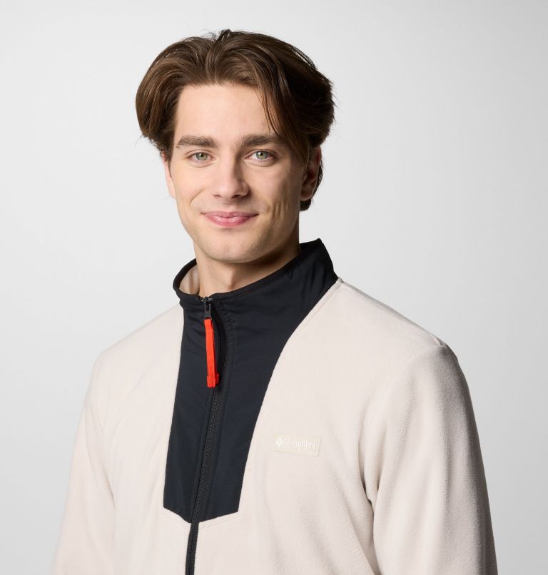Men's Sequoia Grove Fleece Jacket, Color: Dark Stone, Black, image 5