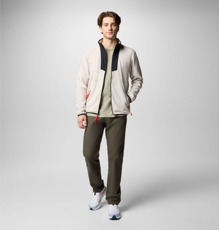 Men's Sequoia Grove Fleece Jacket, Color: Dark Stone, Black, image 2