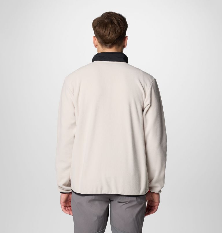 Men's Sequoia Grove Fleece Jacket, Color: Dark Stone, Black, Spicy Pulls, image 2