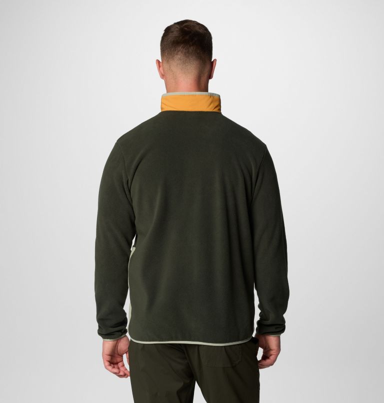 Men's Sequoia Grove Fleece Jacket, Color: Greenscape, Sunstone, Safari, Spicy Pull, image 2