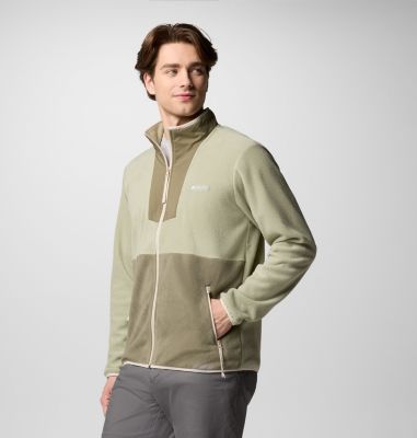 Sequoia Grove Fleece-Jacke für Männer, Color: Safari, Stone Green, image 8