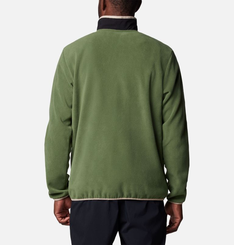 Men's Sequoia Grove Fleece Jacket, Color: Canteen, Black, Ancient Fossil, image 2