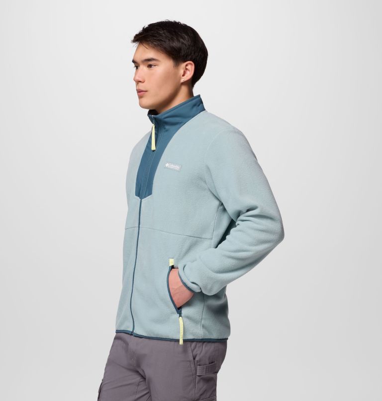 Sequoia Grove Full Zip Fleece, Color: Crushed Blue, Everblue, image 4