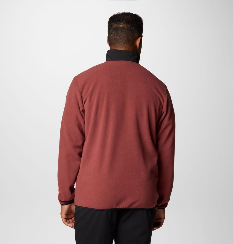 Men's Sequoia Grove Fleece Jacket, Color: Spice, Black, image 2