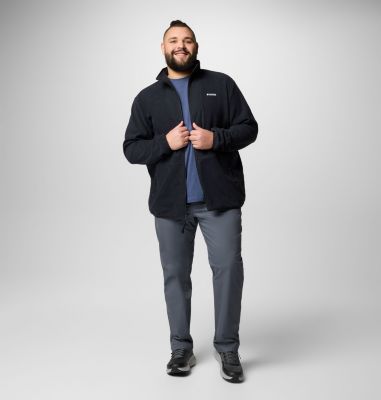 Men's Sequoia Grove Fleece Jacket - Extended Size, Color: Black, image 6