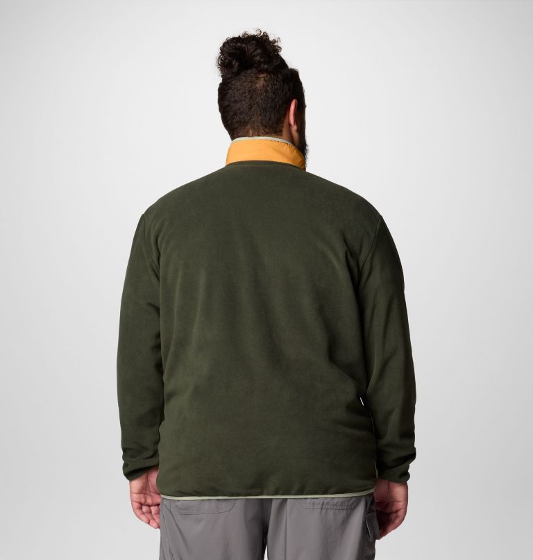 Men's Sequoia Grove Full Zip Fleece - Big, Color: Greenscape, Sunstone, Safari, Spicy Pull, image 2