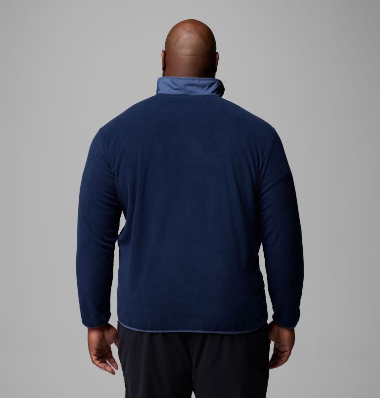 Men's Sequoia Grove Full Zip Fleece - Big, Color: Collegiate Navy, Dark Mtn, image 3