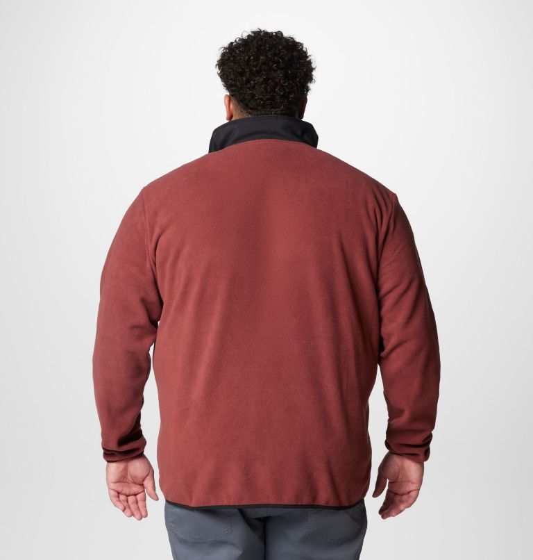 Men's Sequoia Grove Full Zip Fleece - Big, Color: Spice, Black, image 2