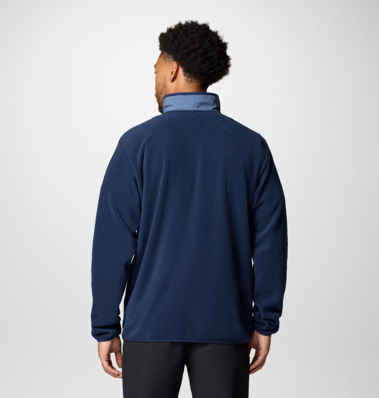 Vêtement polaire à fermeture éclair pleine longueur Sequoia Grove pour hommes – Grandes tailles, Color: Collegiate Navy, Dark Mtn, image 2