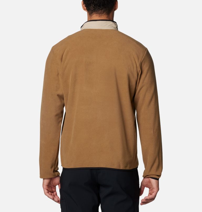 Men's Sequoia Grove Half Zip Fleece, Color: Delta, Ancient Fossil, Black, image 2