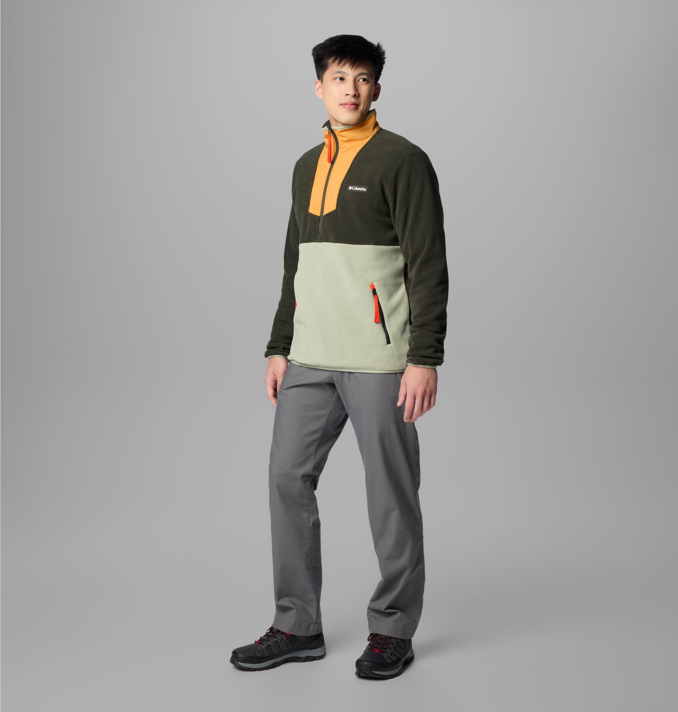 Giacca In Pile Columbia Sequoia Grove Con Zip Intera Uomo - Calda, Comoda, Con Tasche A Zip