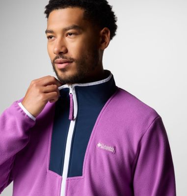 Sequoia Grove Half Zip Fleece für Männer, Color: Razzle, Coll Navy, image 20