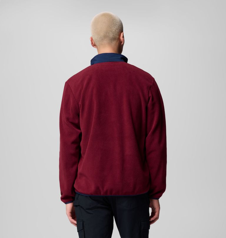 Sequoia Grove Half Zip Fleece, Color: Rich Wine, Collegiate Navy, image 3
