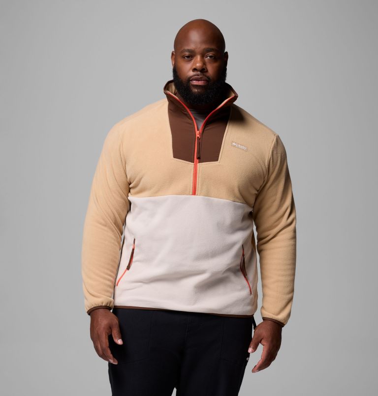 Men's Sequoia Grove Half Zip Fleece - Big, Color: Canoe, Dark Stone, Tobacco, image 1