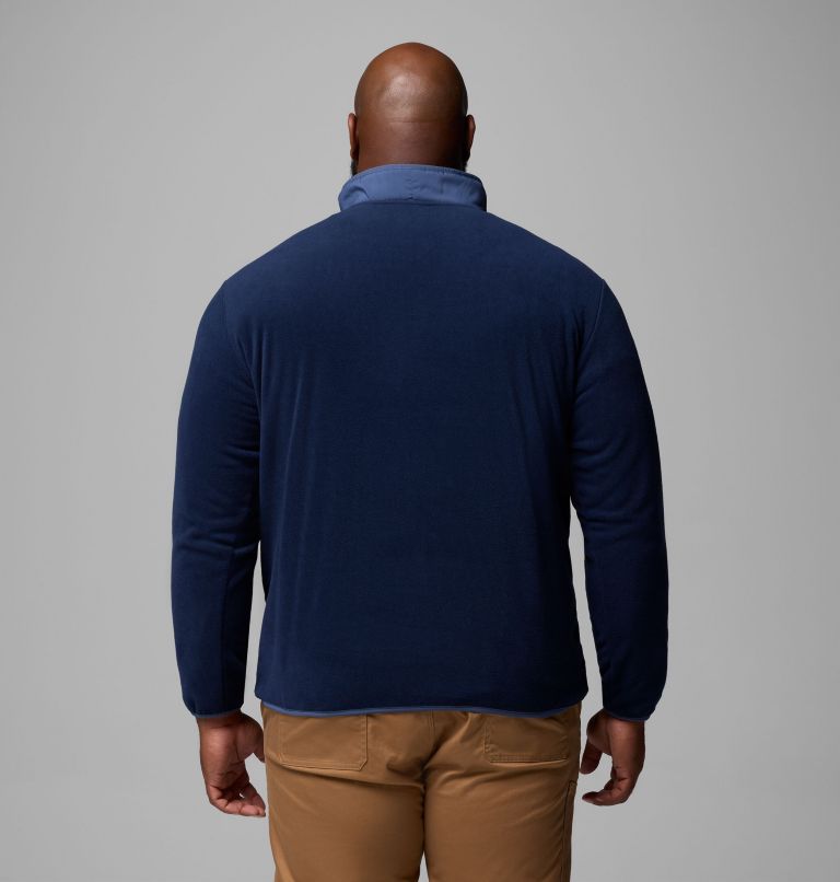 Men's Sequoia Grove Half Zip Fleece - Big, Color: Collegiate Navy, Dark Mountain, image 3