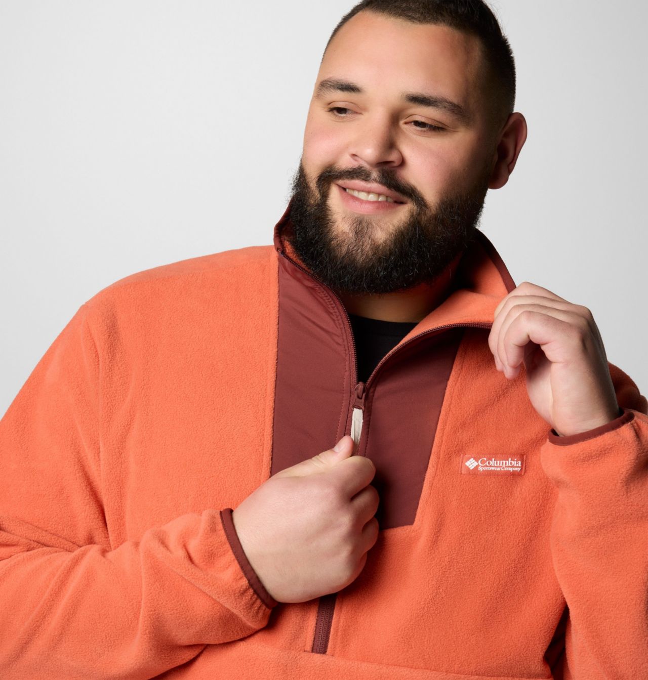 Men's Sequoia Grove™ Half Zip Fleece - Big | 851 | 2X 5