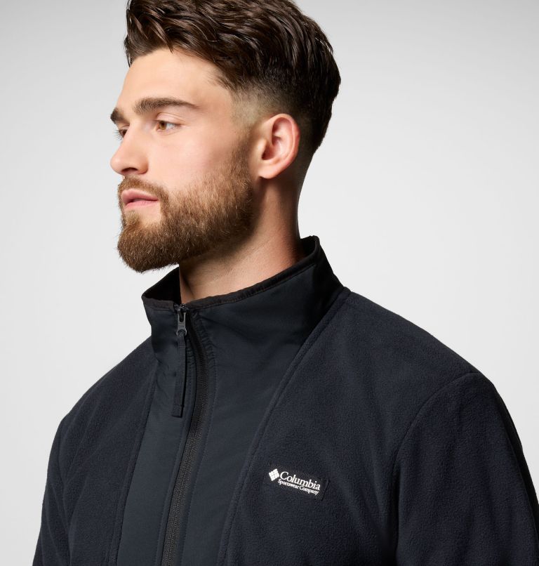 Men's Sequoia Grove Half Zip Fleece - Tall, Color: Black, image 5