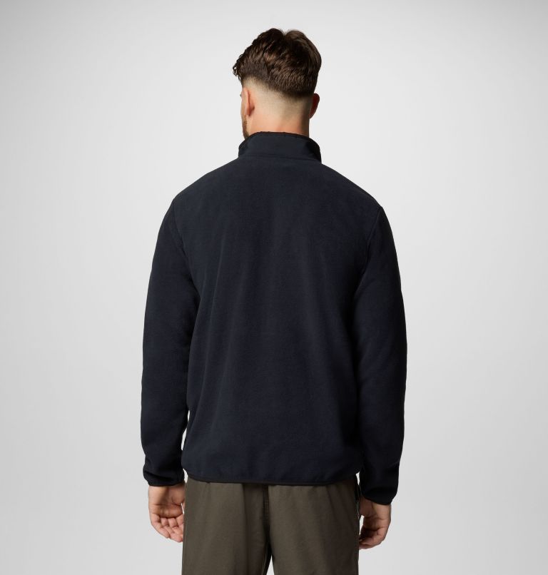 Men's Sequoia Grove Half Zip Fleece - Tall, Color: Black, image 3