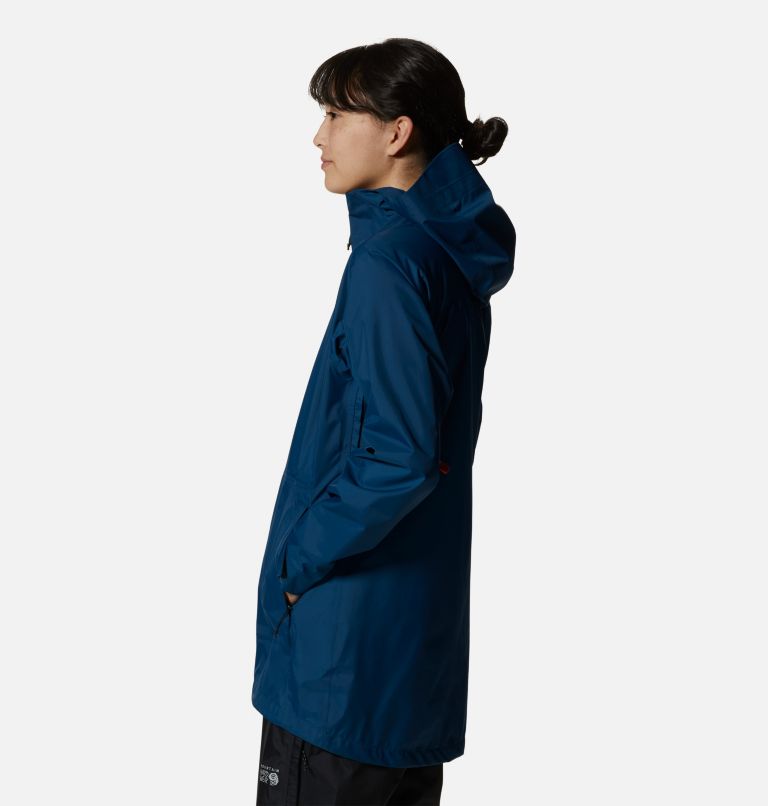 Women's Threshold Parka, Color: Dark Caspian, image 3