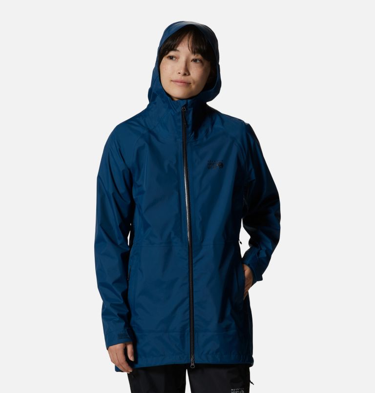 Women's Threshold Parka, Color: Dark Caspian, image 10