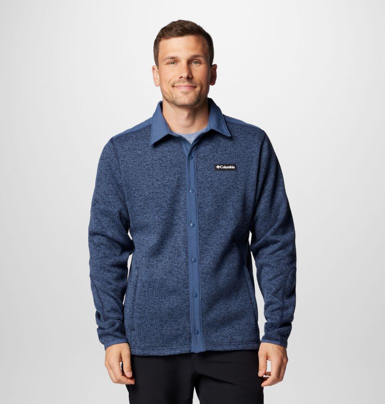 Columbia fleece button up on sale