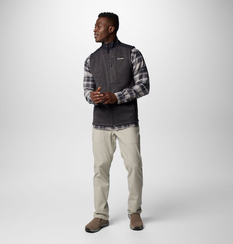 Men's Sweater Weather II Vest - Tall, Color: Black Heather, Black, image 3