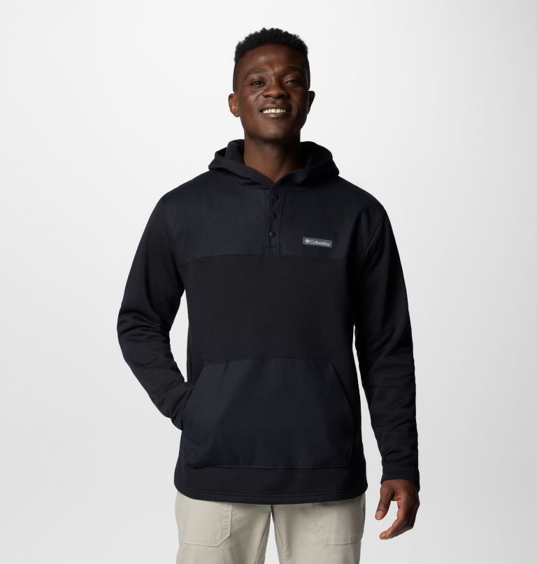 Men's Pitchstone Overlay Hoodie, Color: Black, image 1