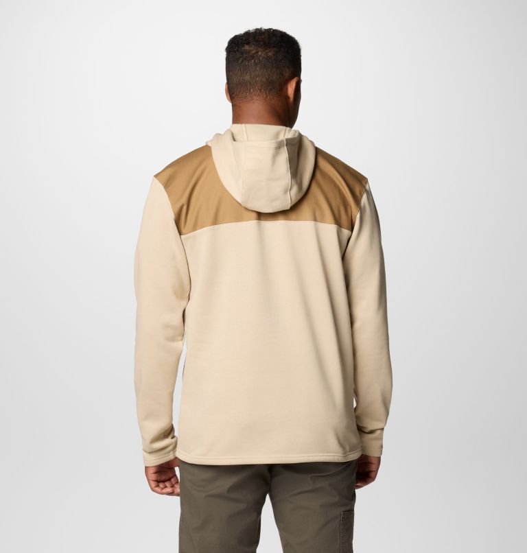 Men's Pitchstone Overlay Hoodie, Color: Ancient Fossil, Delta, image 2