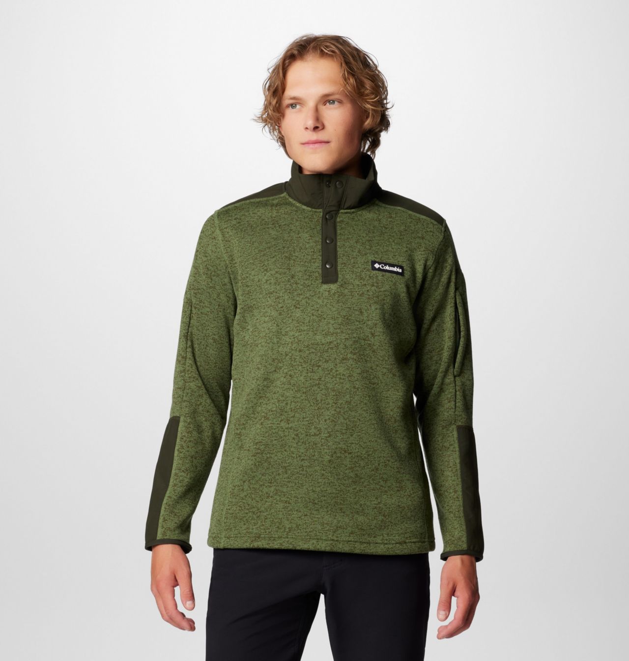Men's Sweater Weather™ Half Snap Pullover 1