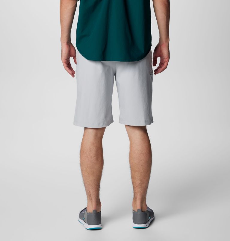 Men's Grander Marlin III Offshore Shorts, Color: Cool Grey, image 2