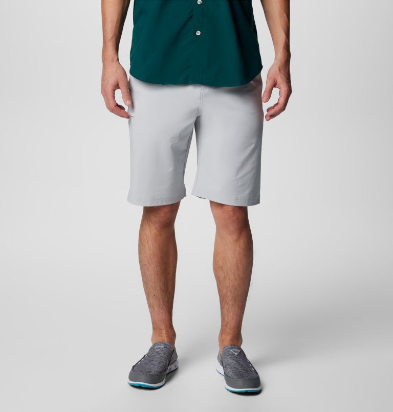 Men's Grander Marlin III Offshore Shorts, Color: Cool Grey, image 1