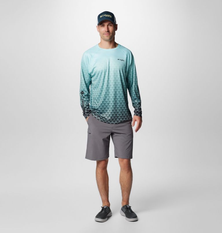 Men's Grander Marlin III Offshore Shorts, Color: City Grey, image 3