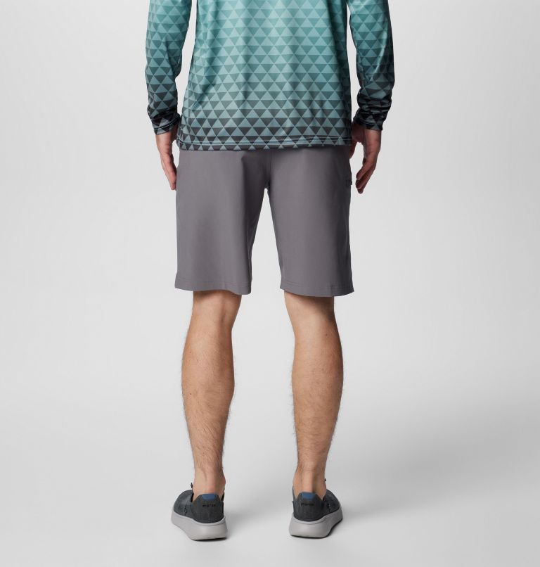 Men's Grander Marlin III Offshore Shorts, Color: City Grey, image 2