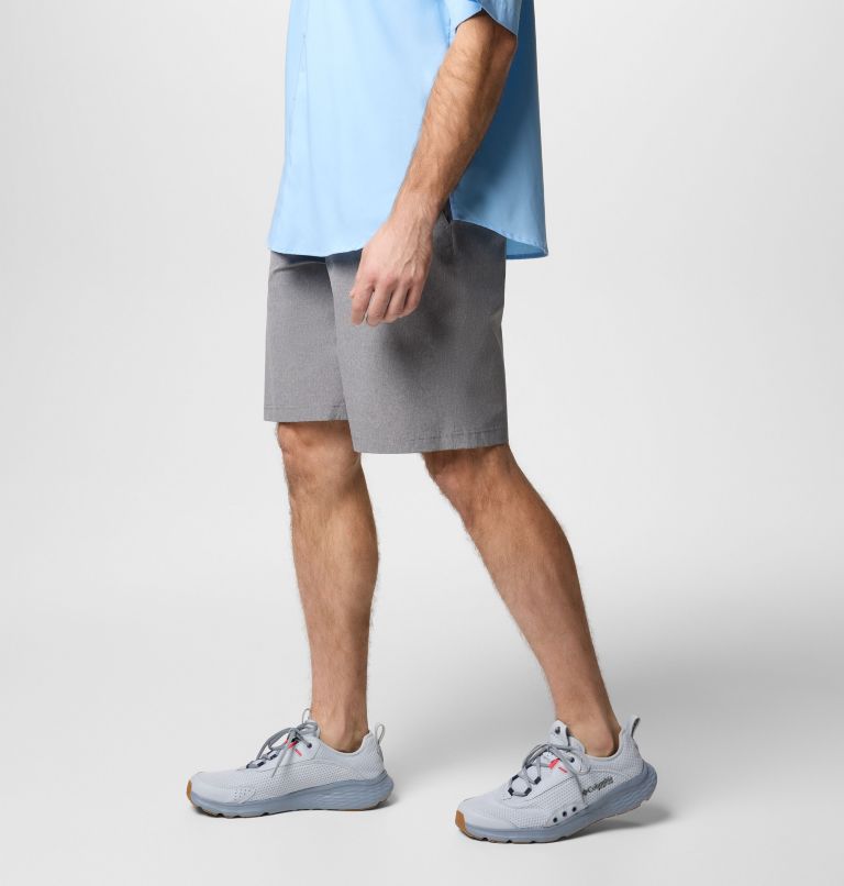 Men's Grander Marlin III Offshore Shorts, Color: City Grey Heather, image 4