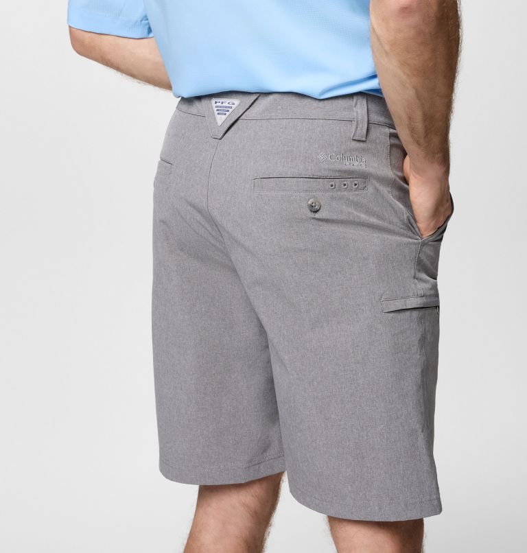 Men's Grander Marlin III Offshore Shorts, Color: City Grey Heather, image 6