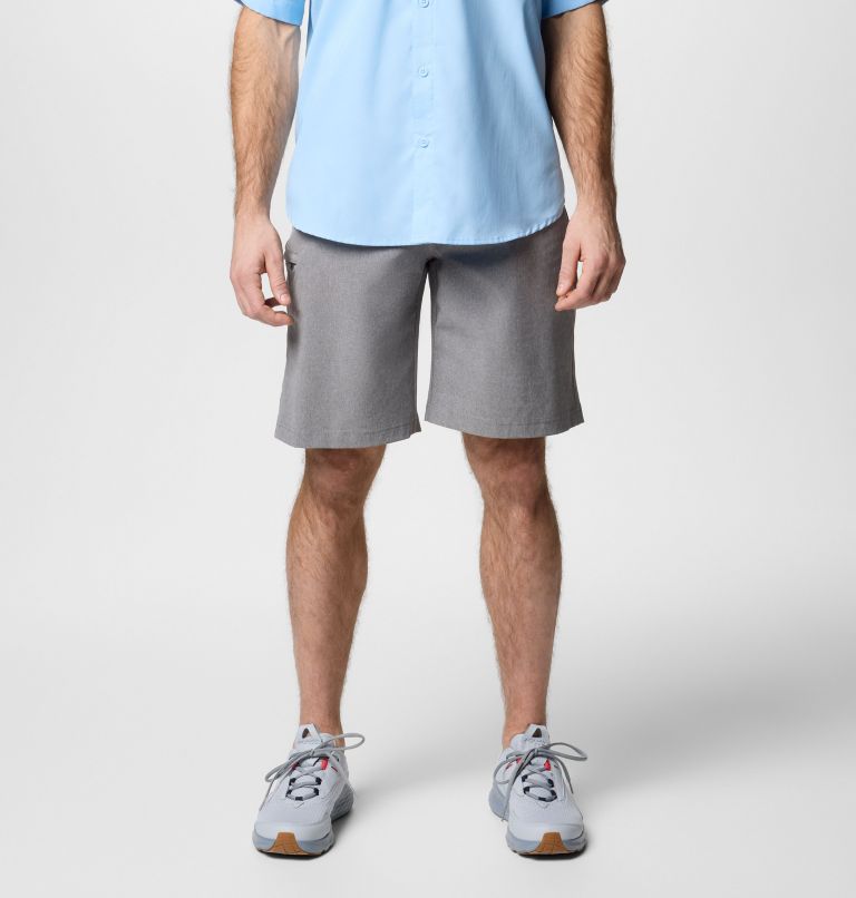 Men's Grander Marlin III Offshore Shorts, Color: City Grey Heather, image 1